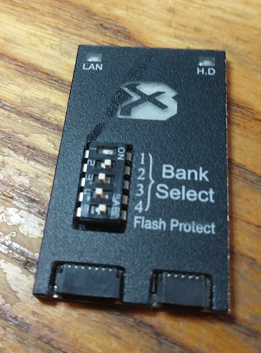 Xecuter 3 Bank Select Panel Repair Parts