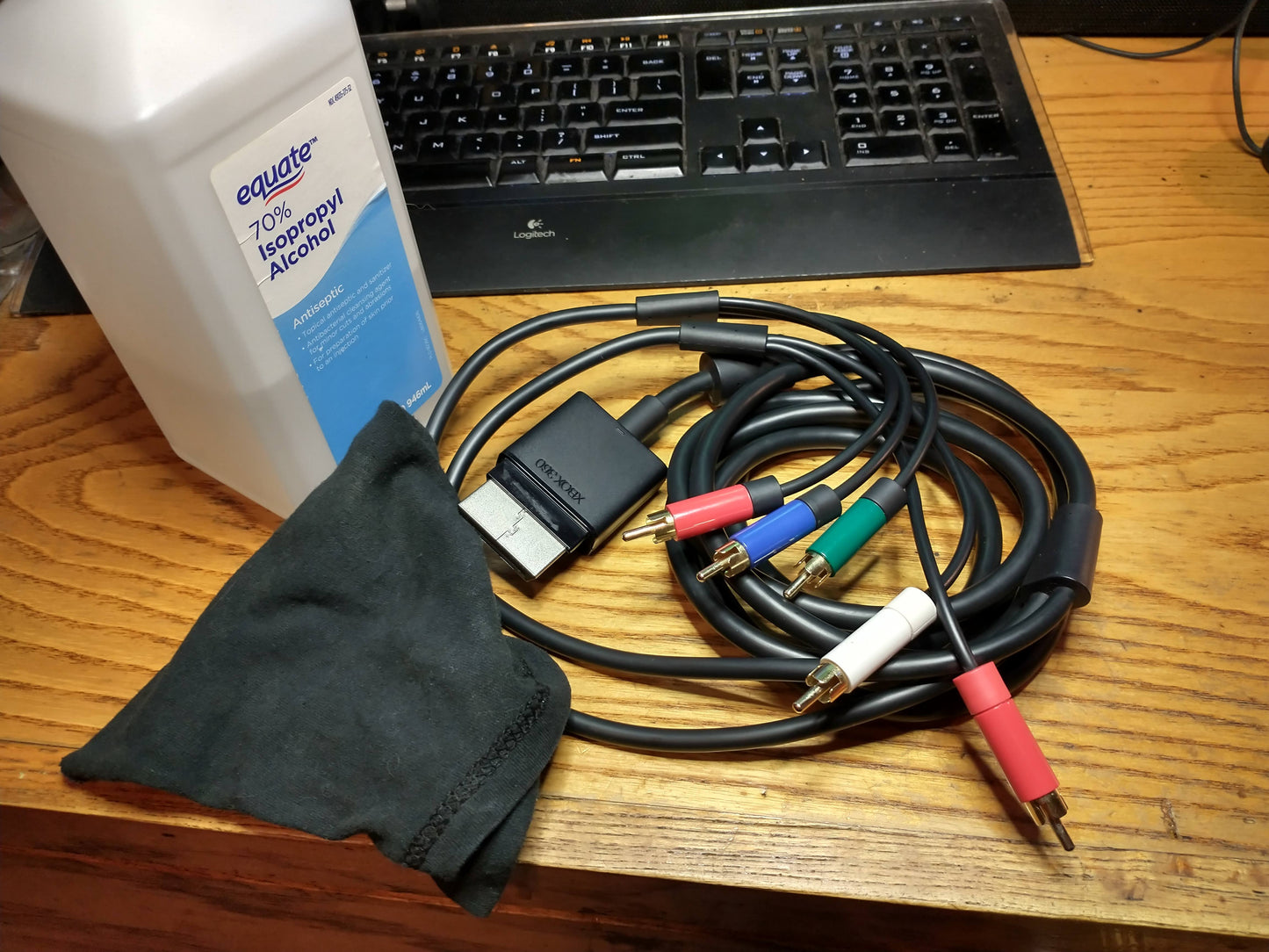 HD Component Cable - Analog & Toslink Digital Audio