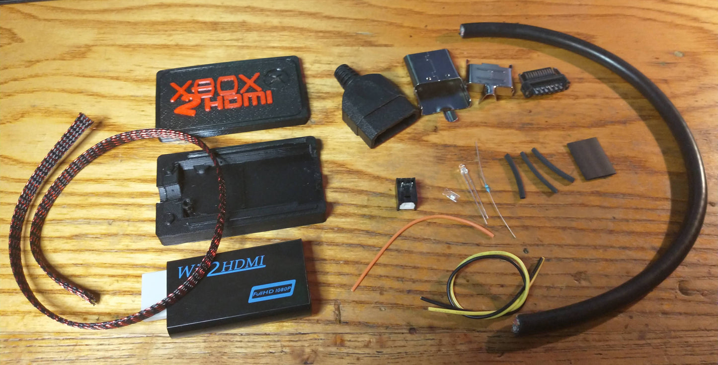 Xbox2HDMI DIY Kit -by TEK Nemesis