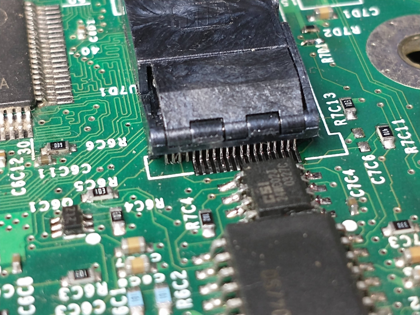 SERVICE : Installation de la prise TSOP-40 SMT ZIF