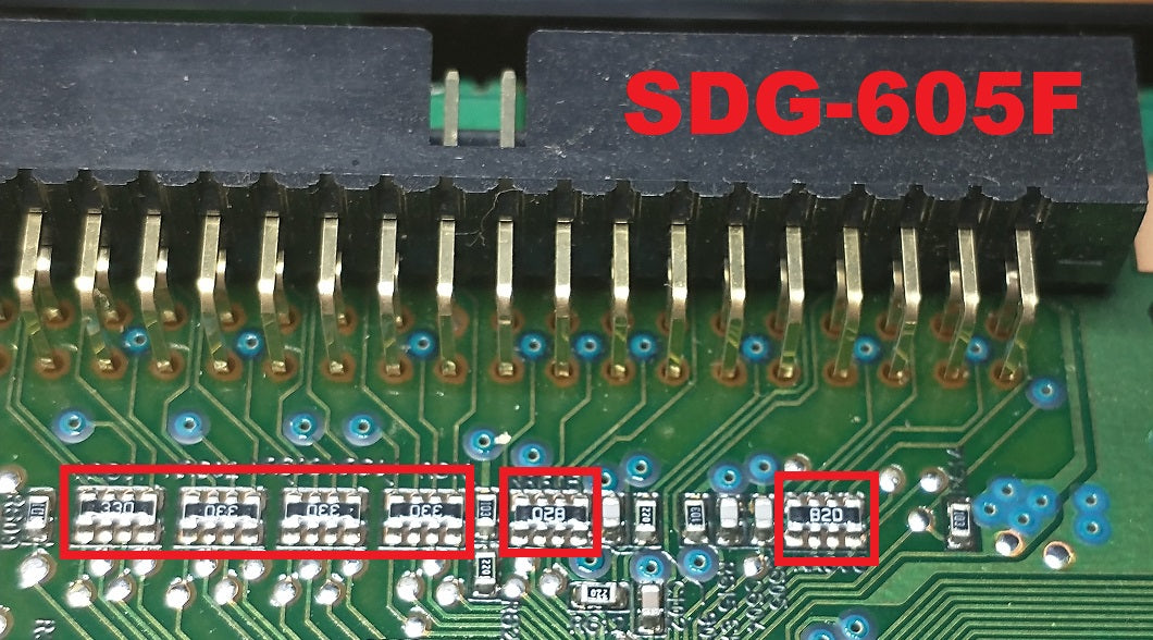 Samsung DVD Drive Resistor Arrays