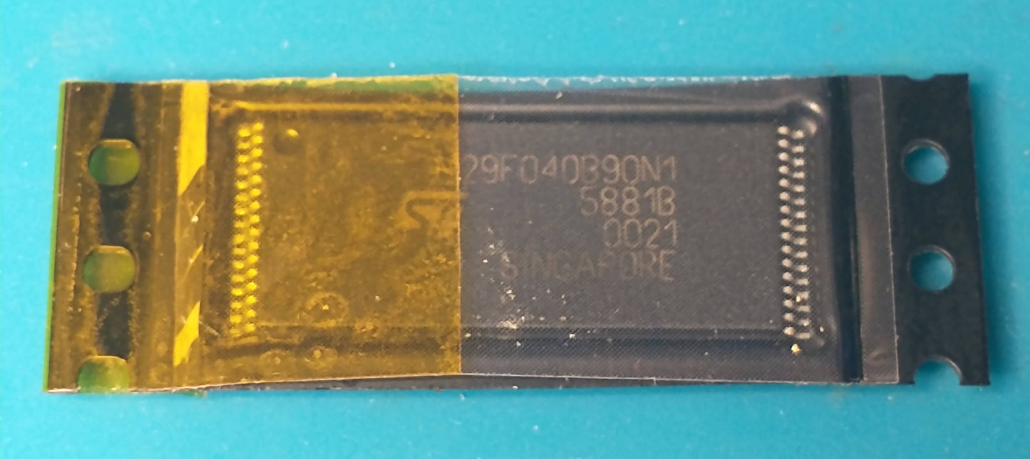 Xblast TSOP Chips - 40pin (1mb) and 32pin (256kb)