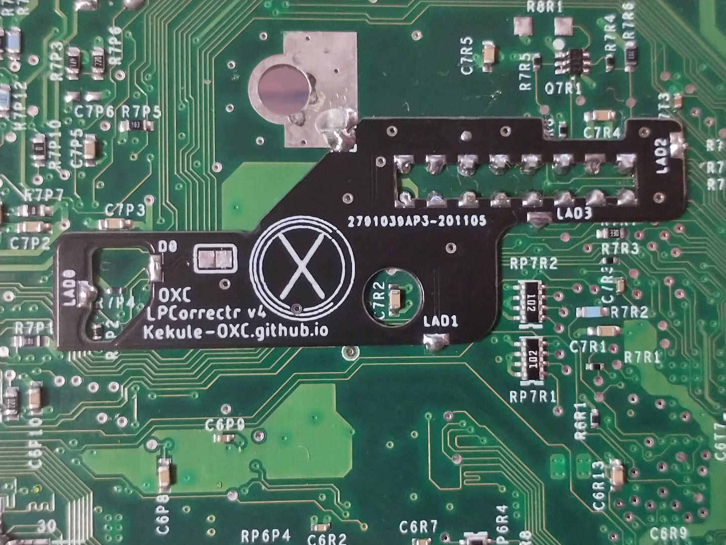 LPC Rebuild Board for 1.6 Mod Chip Install