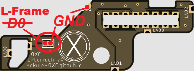 LPC Rebuild Board for 1.6 Mod Chip Install