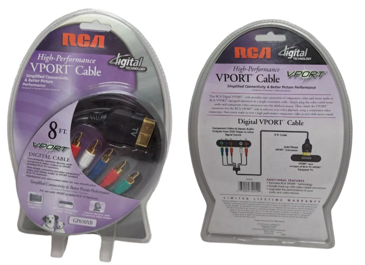 Intec Accessory & RCA "Xbox Ready" VPort TV Cables
