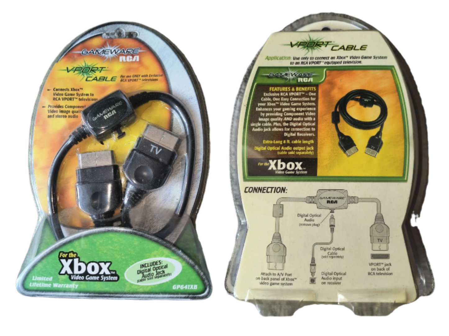 Intec Accessory & RCA "Xbox Ready" VPort TV Cables