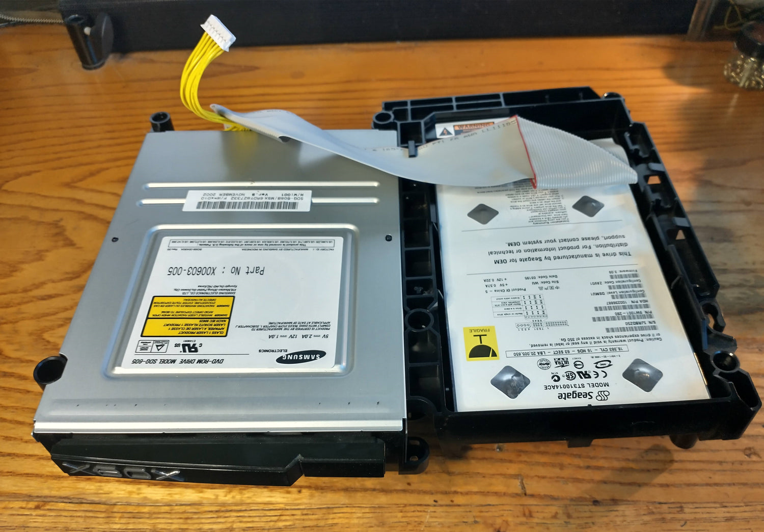 DVD Drive, Hard Drive, and Xtender Parts