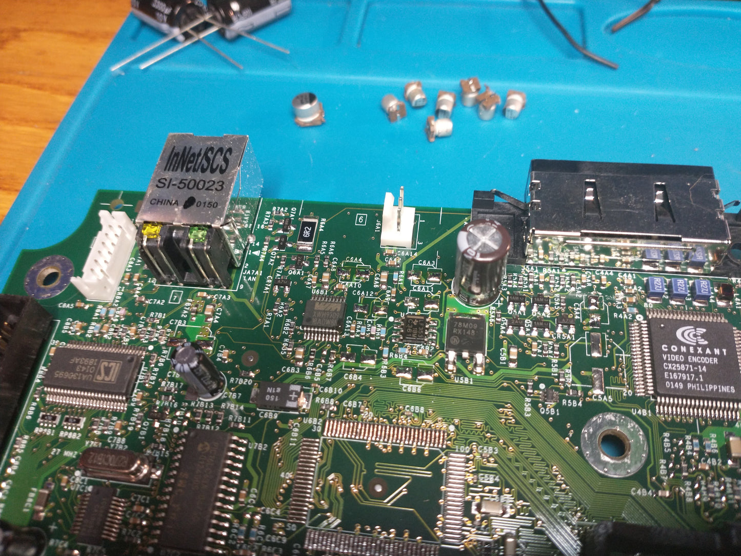 SERVICE: Capacitor Replacement - FULL Motherboard