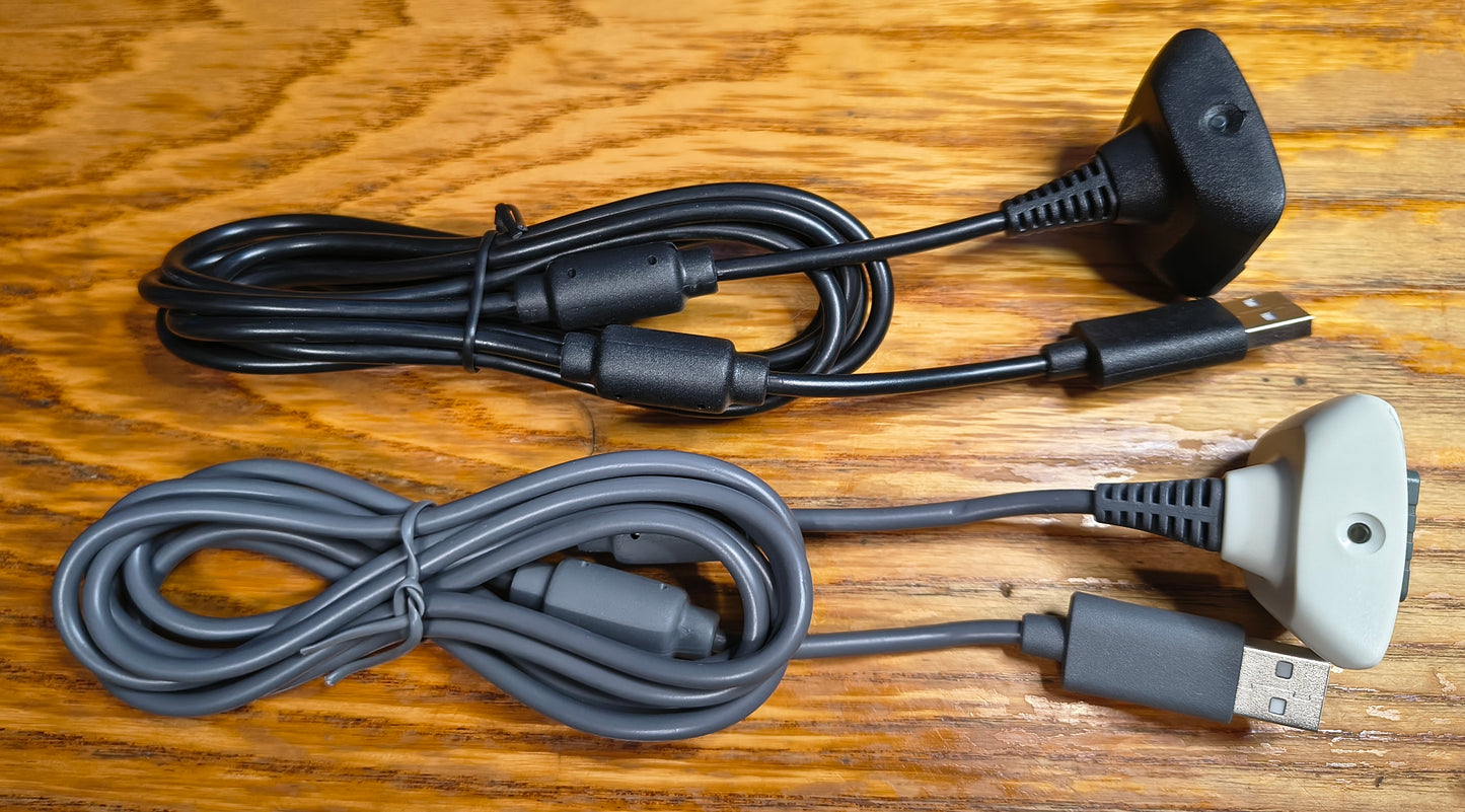 Xbox 360 Wireless Controller Play and Charge Cable