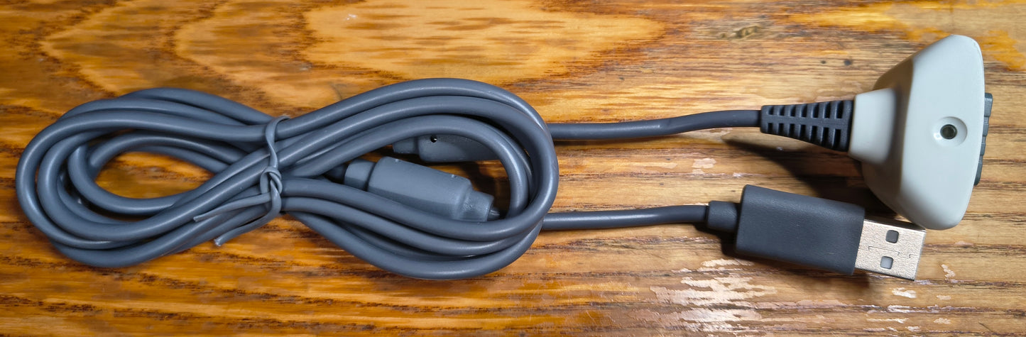 Xbox 360 Wireless Controller Play and Charge Cable