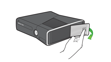 Xbox 360 (slim) Hard Drive Bay Cover