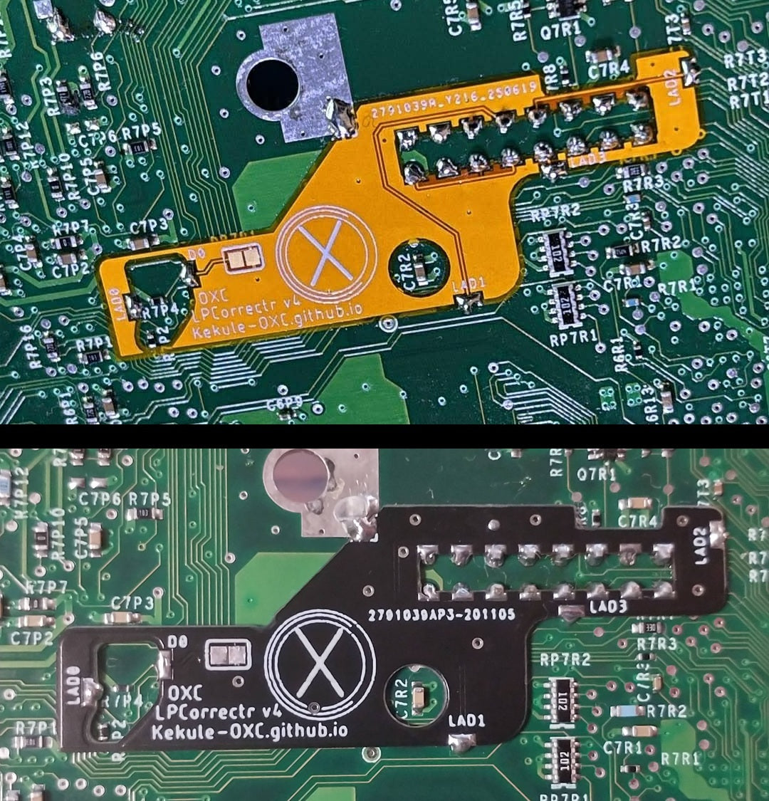 LPC Rebuild Board for 1.6 Mod Chip Install