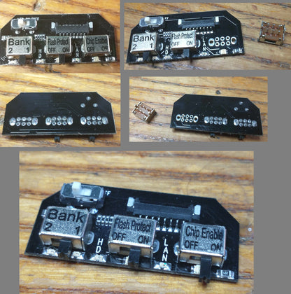 Microinterruttore DPDT (sostituzione per chip serie Xecuter 2.x)